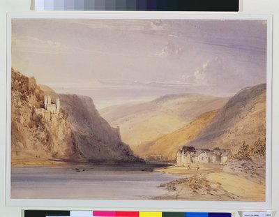 The Rhine at Assmannshausen by William Callow